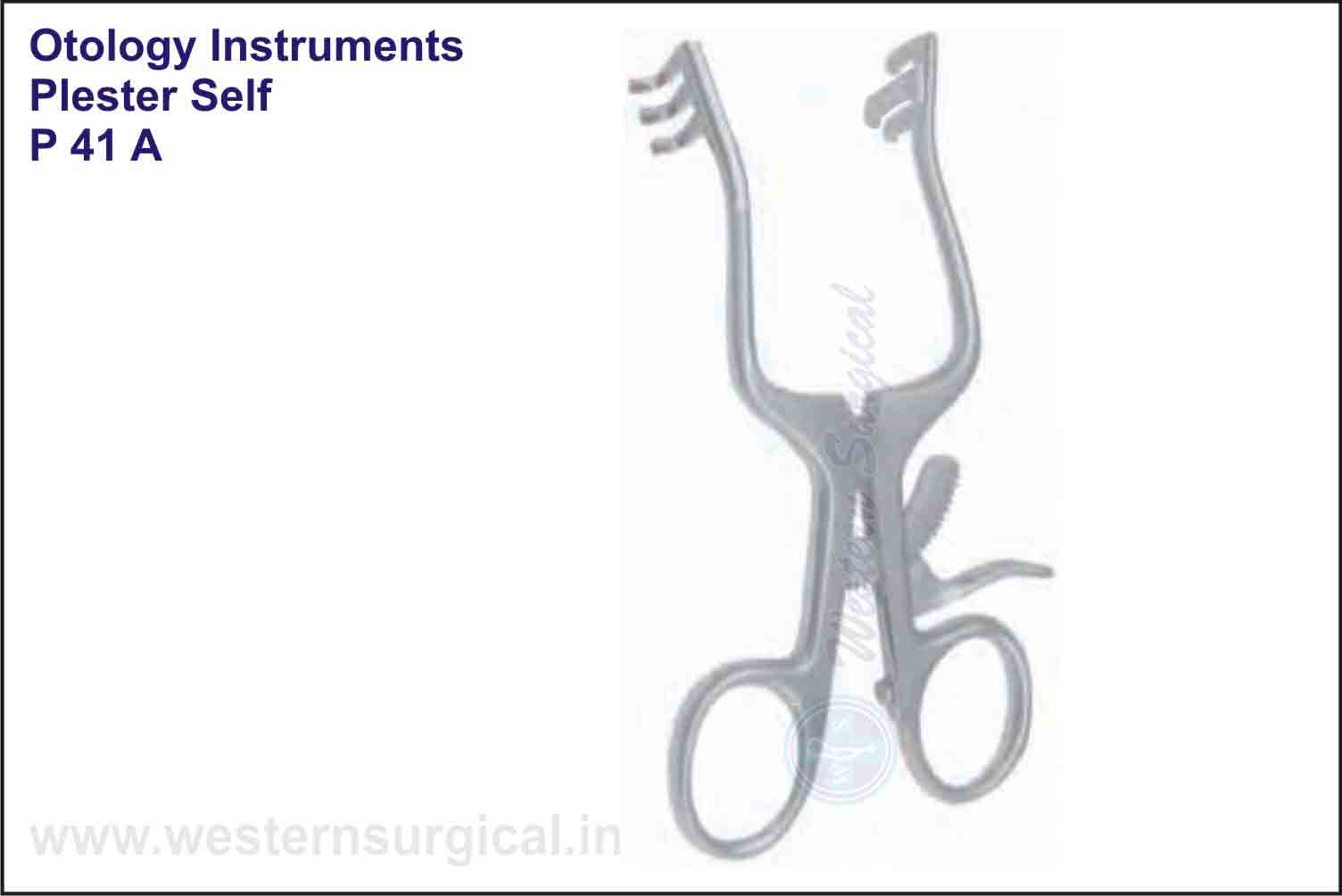 PLESTER SELF RIGHT SOLID RETRACTOR