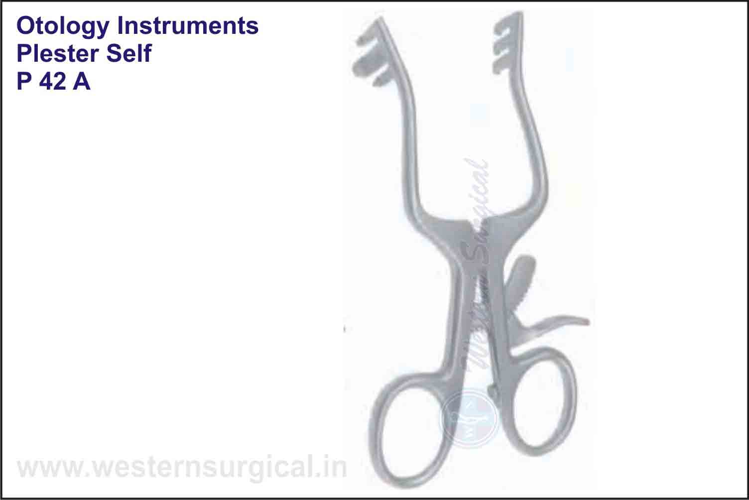 PLESTER SELF LEFT SOLID RETRACTOR