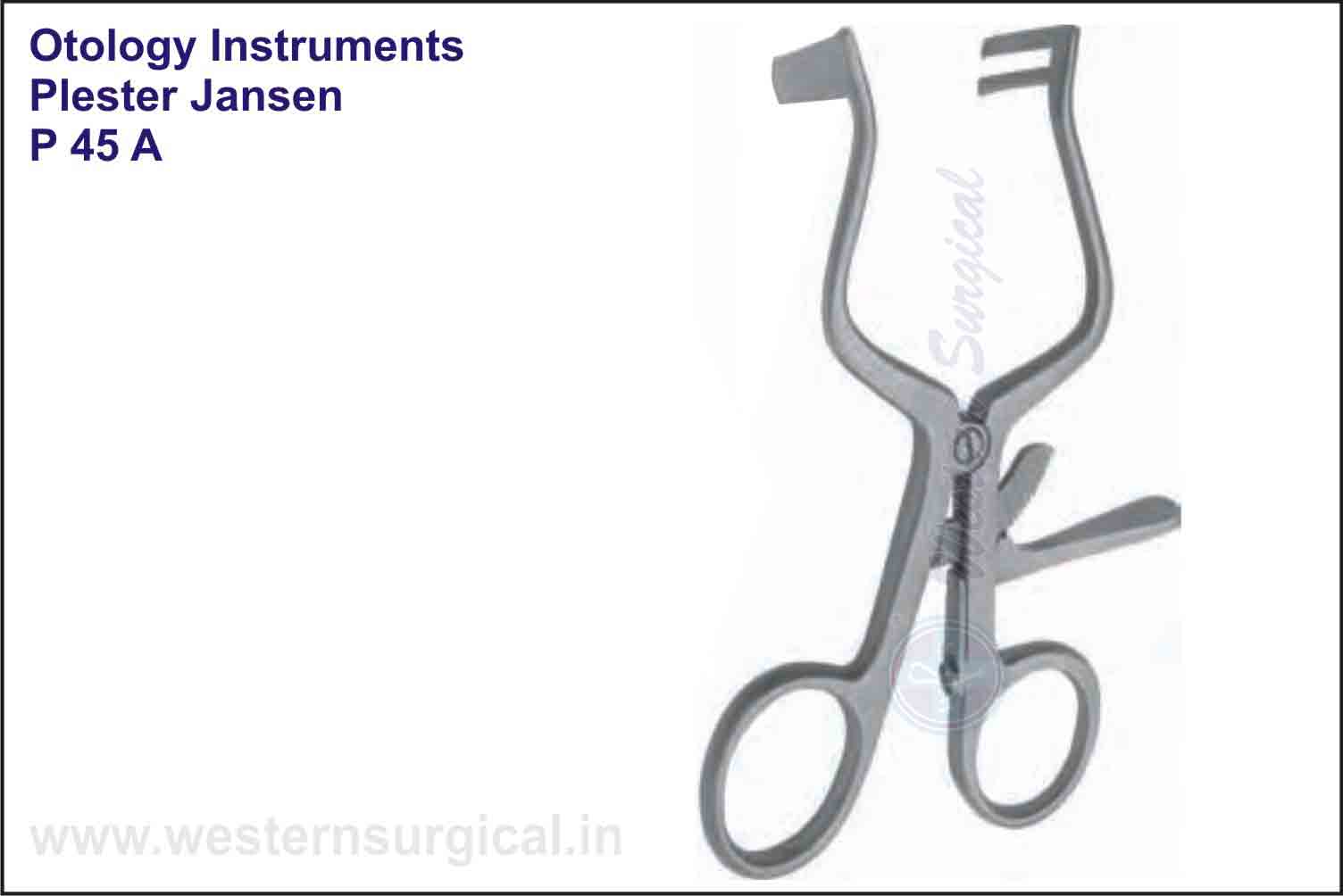 PLESTER JANSEN RETRACTOR LEFT SOLID BLADE