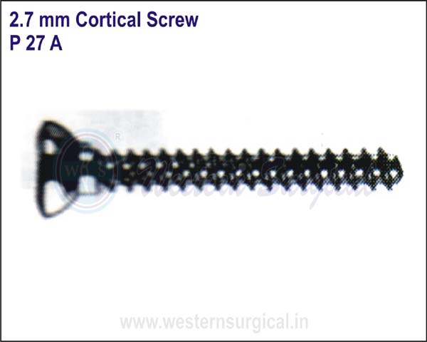 2.7 mm Cortical Screw