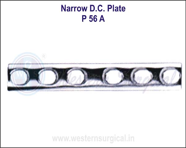 Narrow D.C. Plate