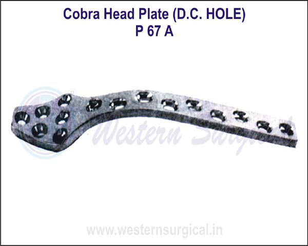  Cobra Head Plate(D.C.Hole)