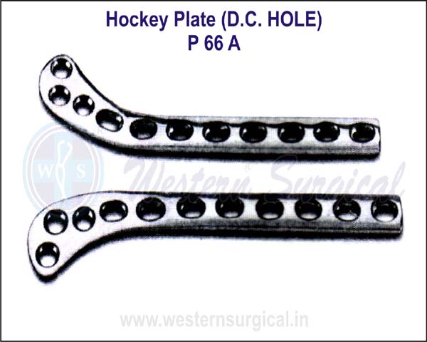 Hockey Plate (D.C.Hole)