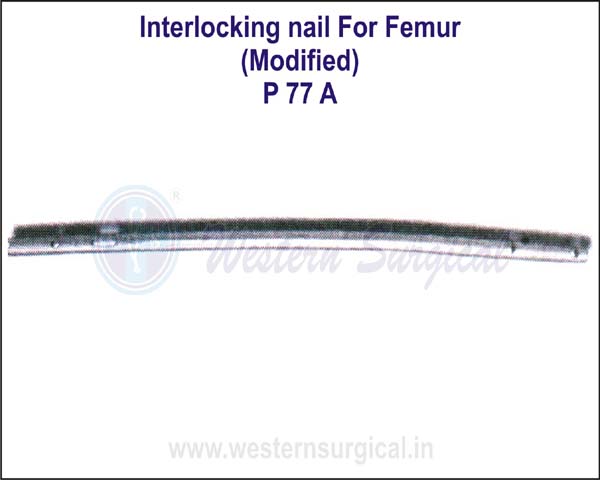 Inter Locking Nail for FEMUR Modified