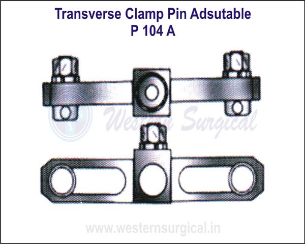 Transverse Clamp Pin Adsutable