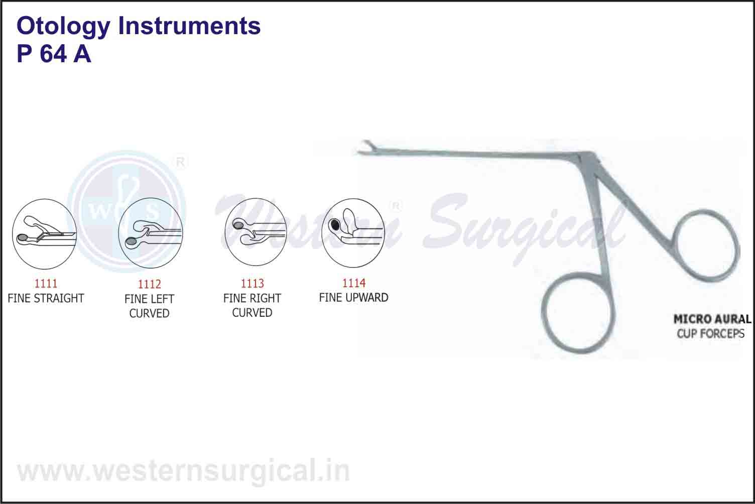 MICRO AURAL CUP FORCEPS