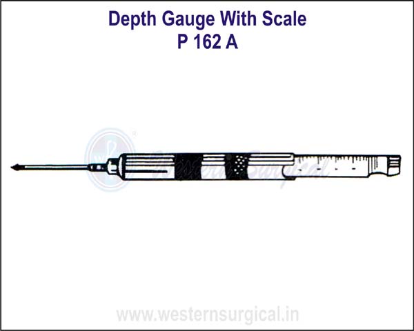 Depth Gauge With Scale