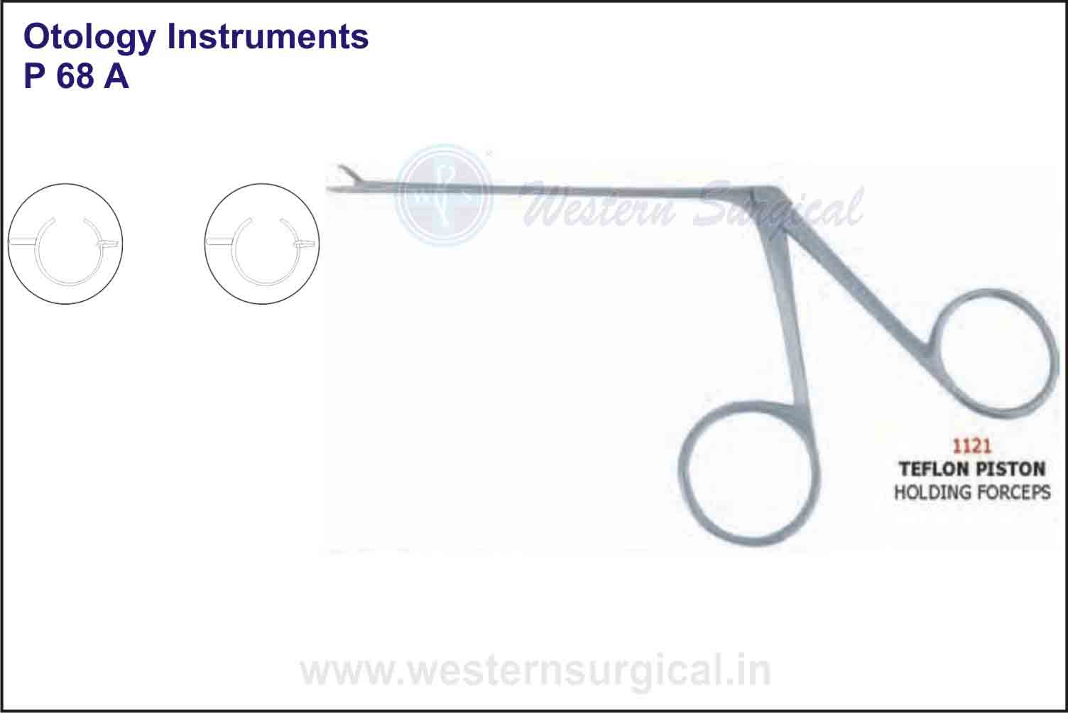 TEFLON PISTON HOLDING FORCEPS