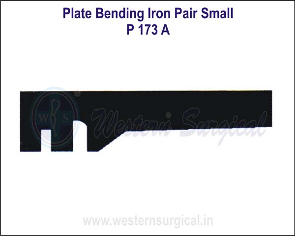 Plate Bending Iron Pair Small