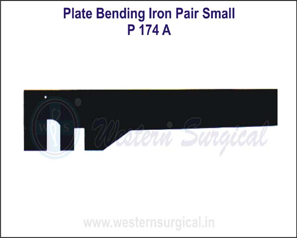 Plate Bending Iron Pair Small