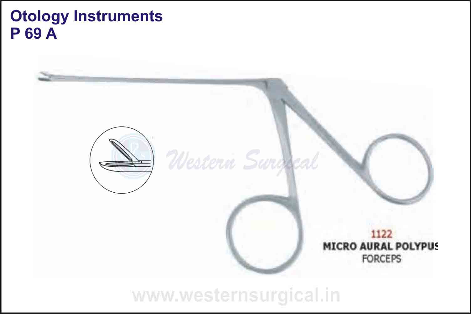 MICRO AURAL POLYPUS FORCEPS