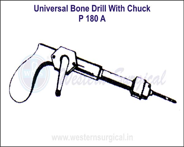 Universal Bone Drill with Chuck