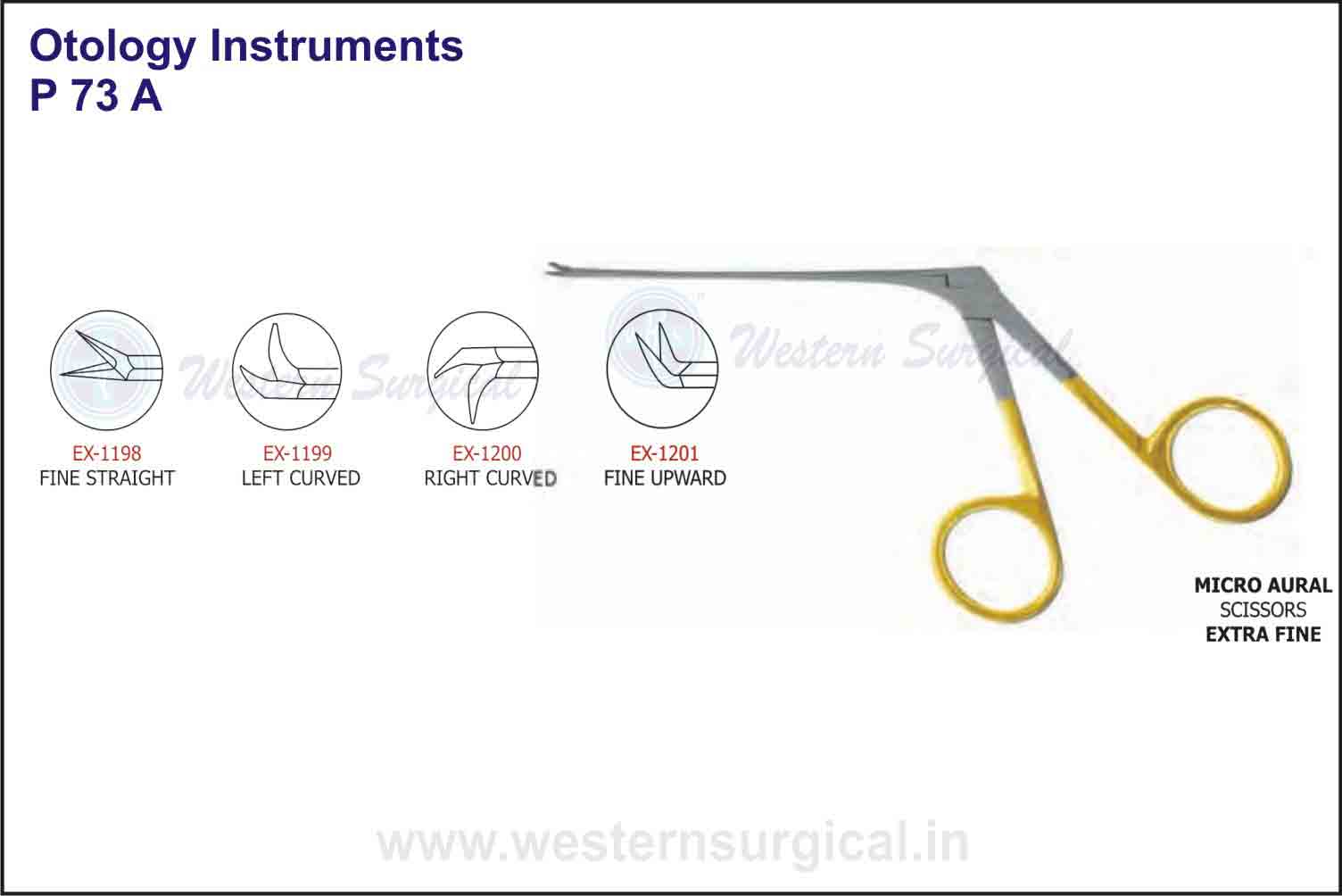 MICRO AURAL SCISSORS (EXTRA FINE)