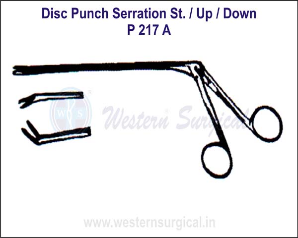 Disc Punch Serration ST./UP/DOWN