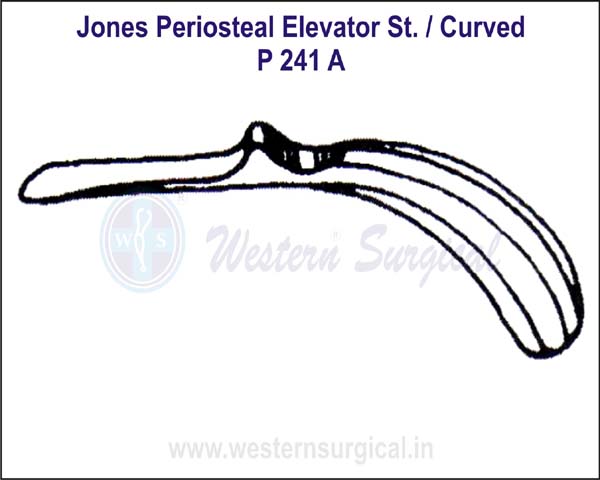 Jones Periosteal Elevator ST./Curved