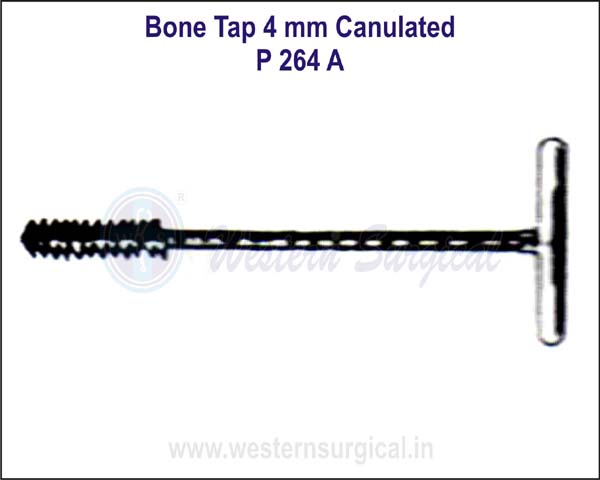 Bone Tap 4 mm Canulated