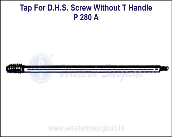 Tap for D.H.S. Screw without 