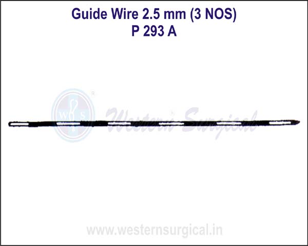 Guide Wire 2.5 mm (3 Nos)