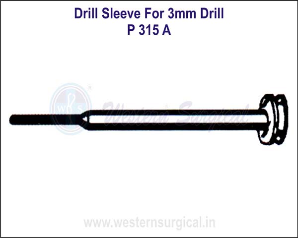 Drill Sleeves for 3 mm Drill
