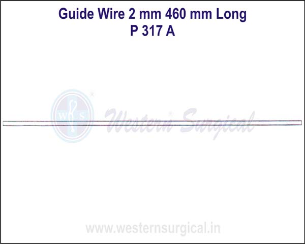 Guide Wire 2 mm 460 mm Long