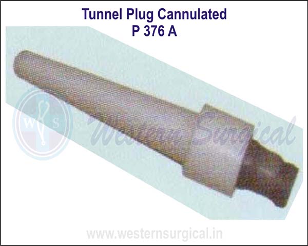 Tunnel Plug Cannulated