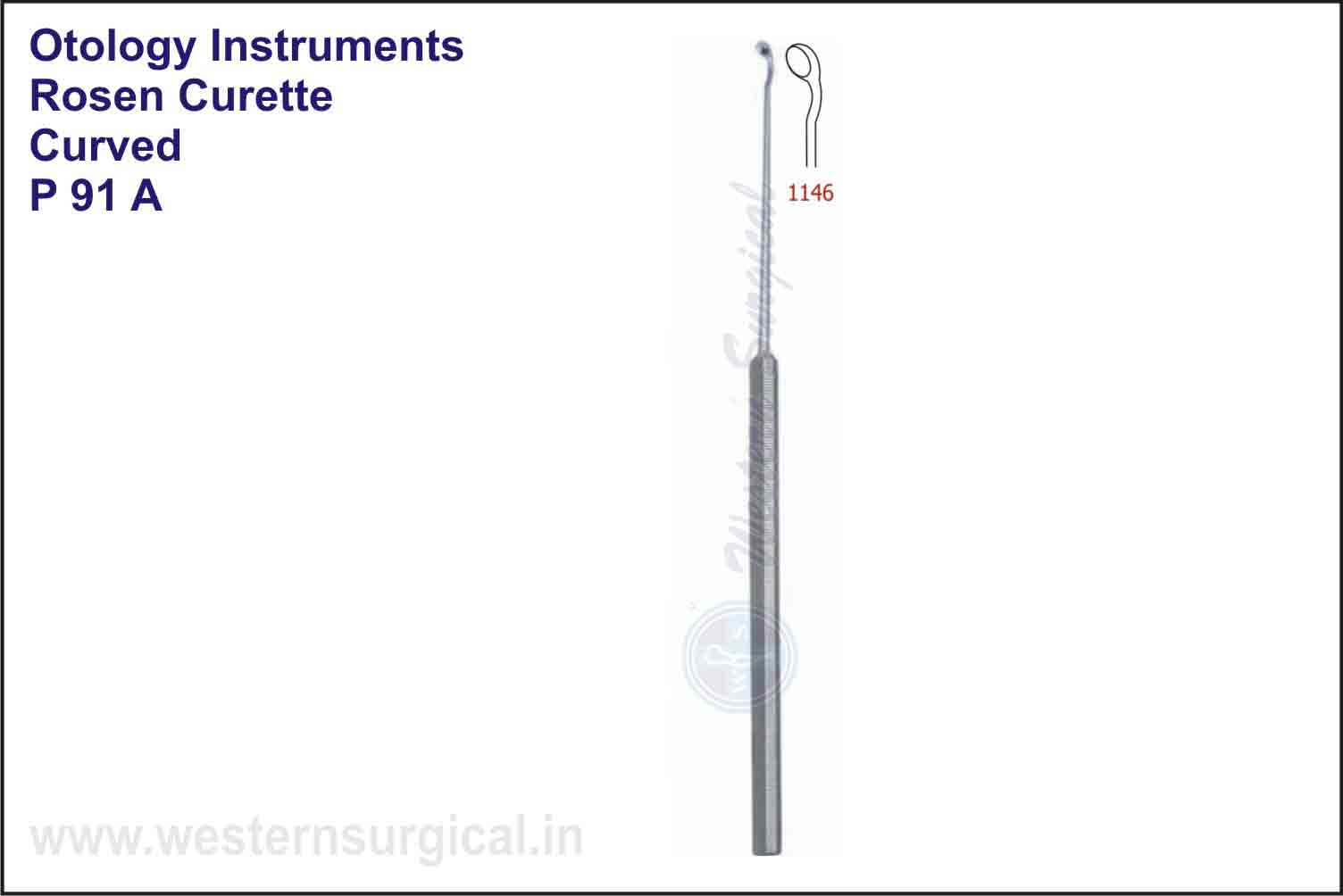 ROSEN CURETTE CURVED