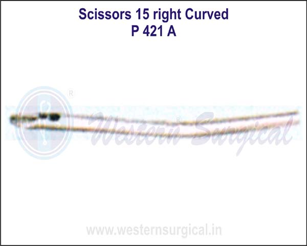 Scissors 15 Right Curved