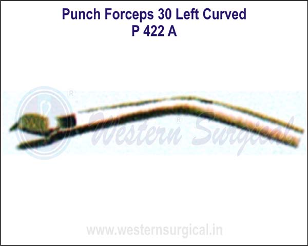 Punch Forceps 30 Left Curved