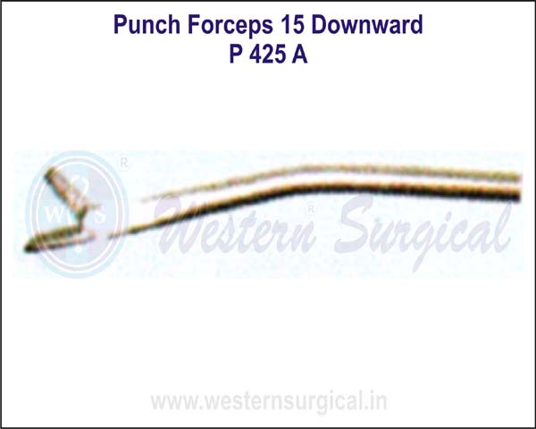 Punch Forceps 15* Downward