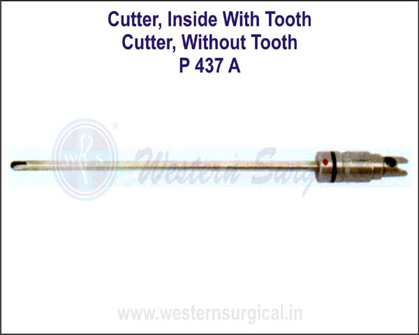 Cutter, Inside With Tooth Cutter, Without Tooth