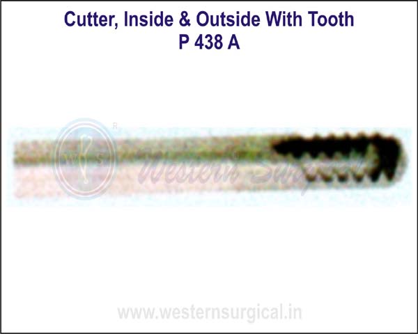 Cutter Inside & Outside with Tooth