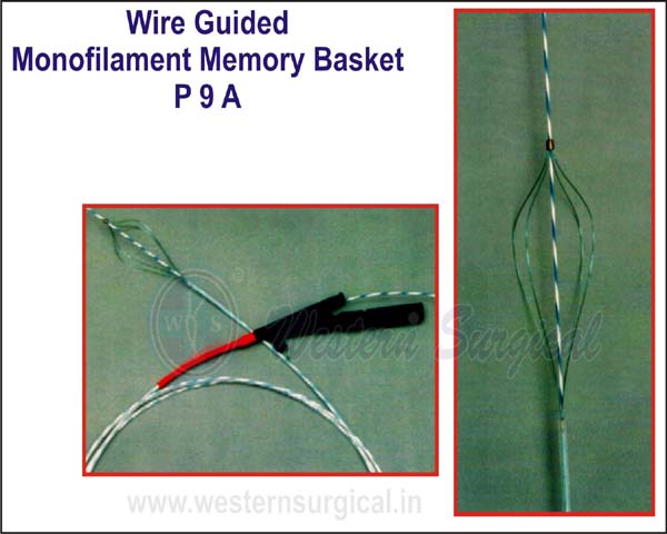 Wire Guided Monofilament Memory Basket