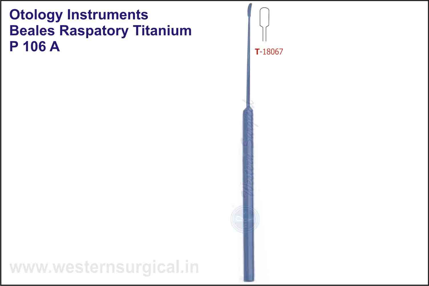 BLALES RASPATORY TITANIUM