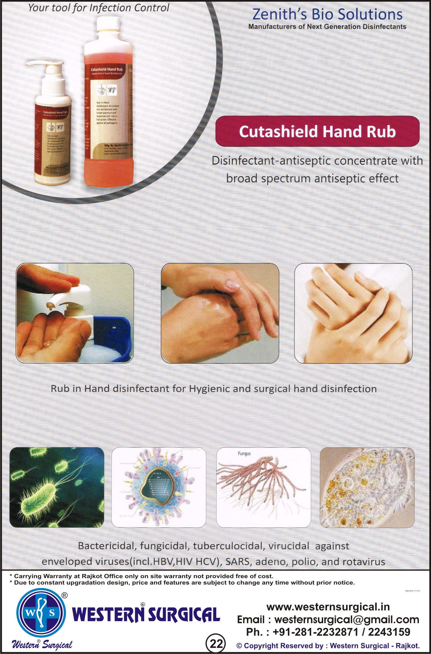 CUTASHIELD HAND RUB