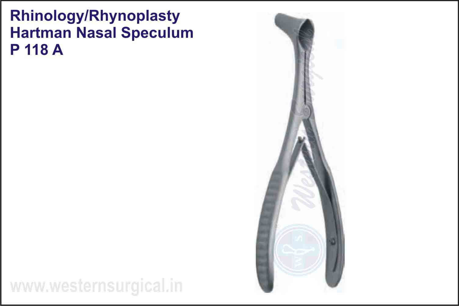 HARTMAN NASAL SPECULUM