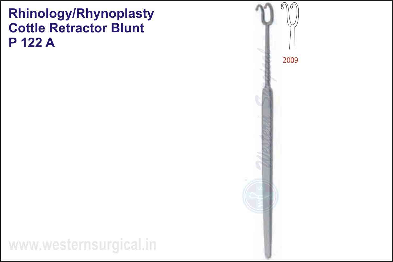 COTTLE RETRACTOR BLUNT