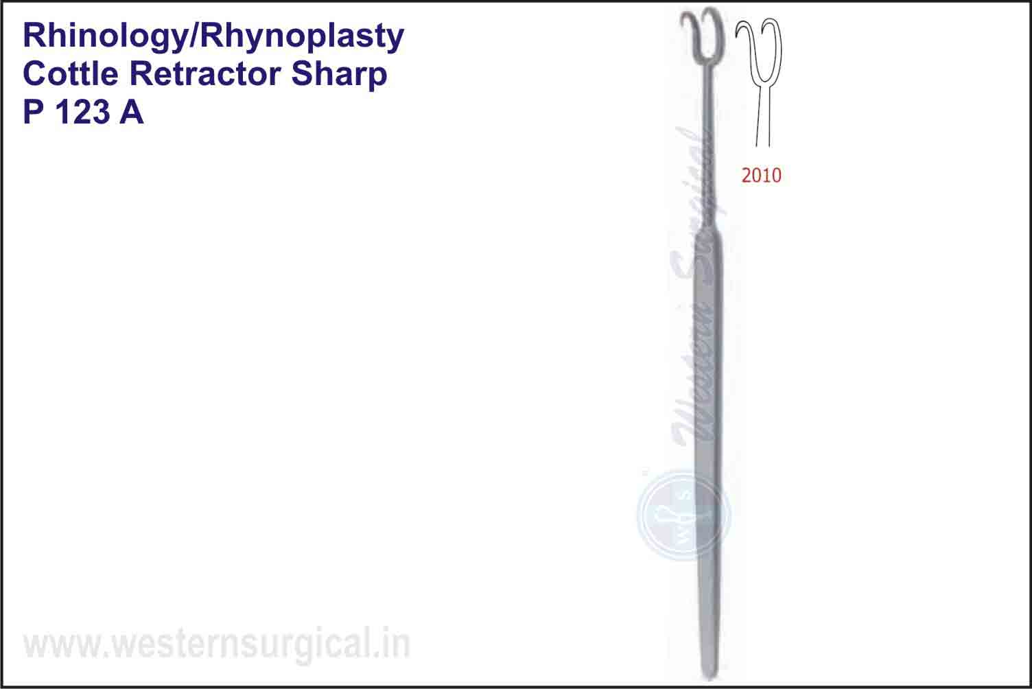 COTTLE RETRACTOR SHARP