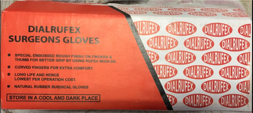 Dialrufex size 6 Sterile Gloves 