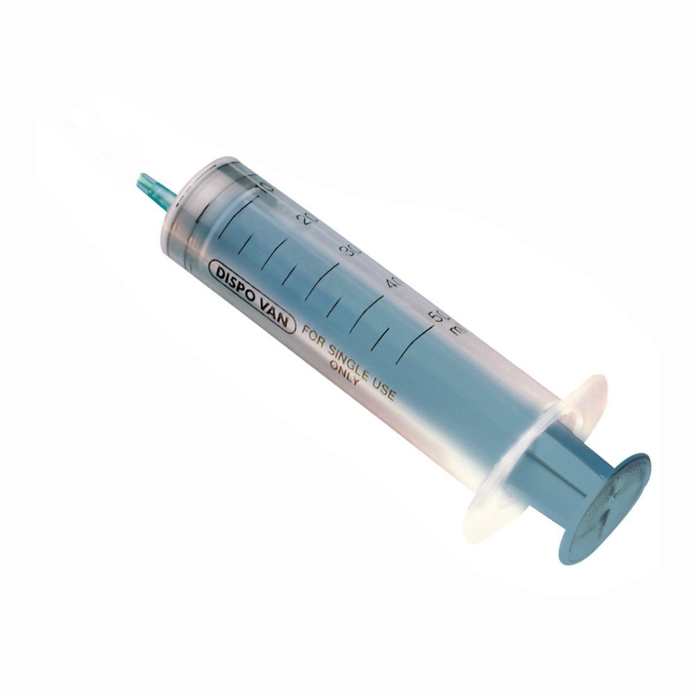 Dispovan 50 ML syringe with needle 