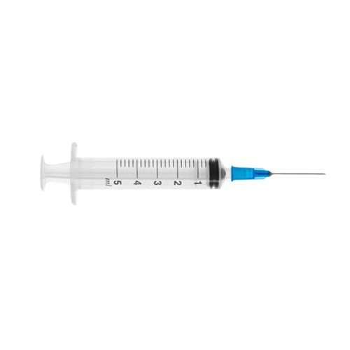 Dispovan 5 ML syringe with needle 