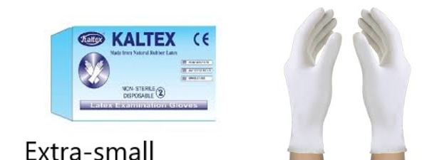 Kaltex Examination Gloves Exta-small
