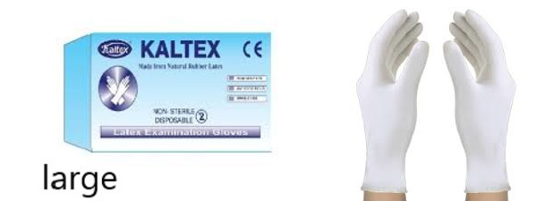 Kaltex Examination Gloves Large