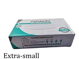 Parakin Examination Gloves Extra-small 