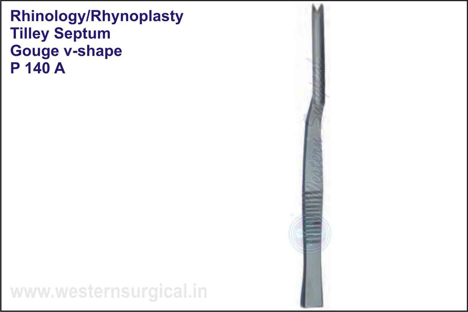 TILLEY SEPTUM GOUGE V-SHAPE