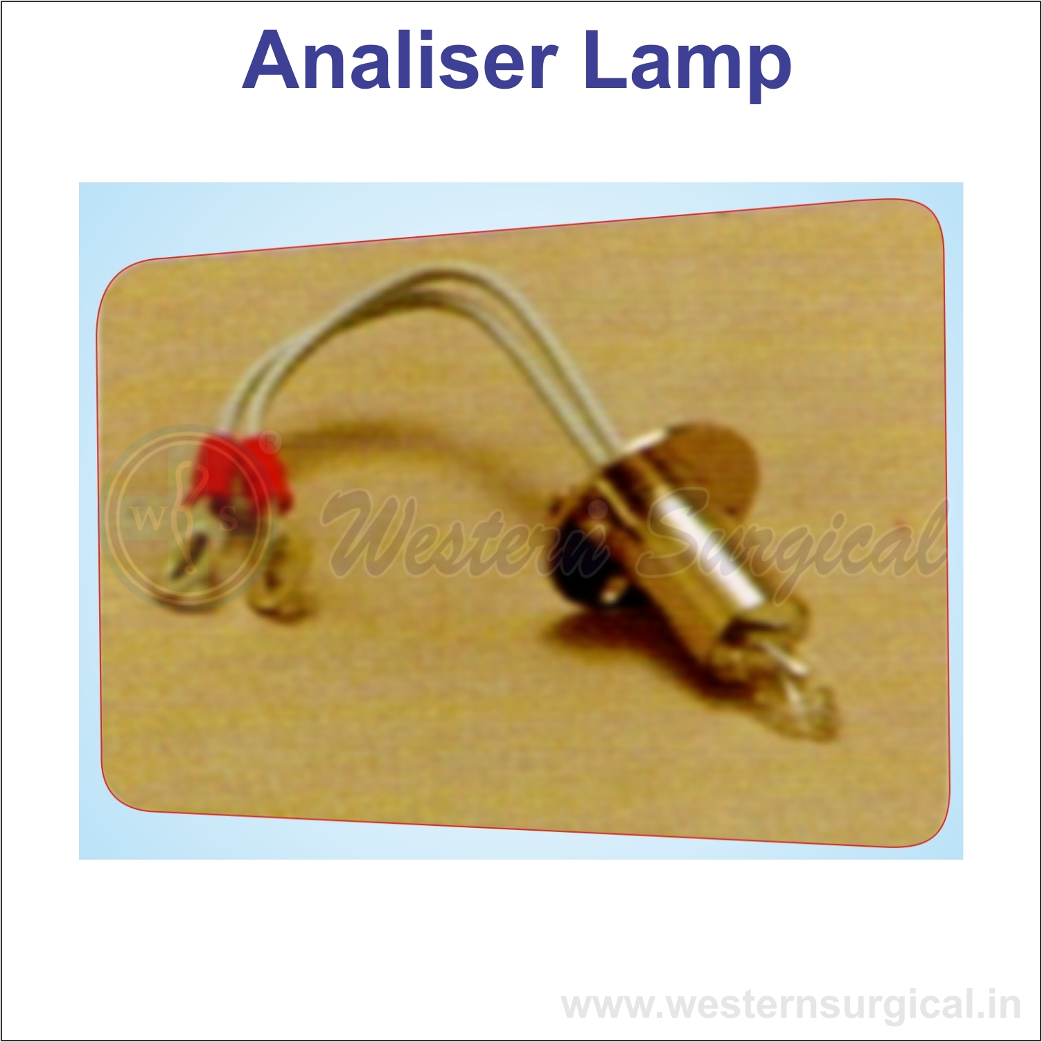 Analiser  Lamp 