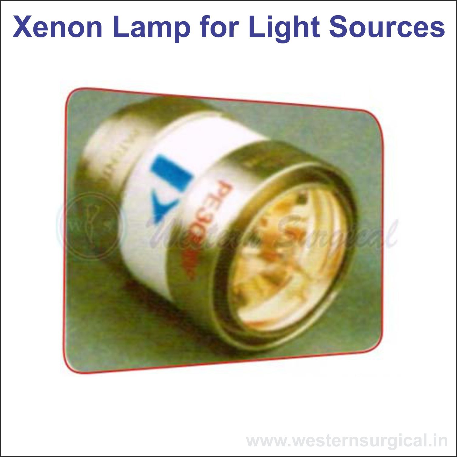 Xenon Lamp For Light Sources 