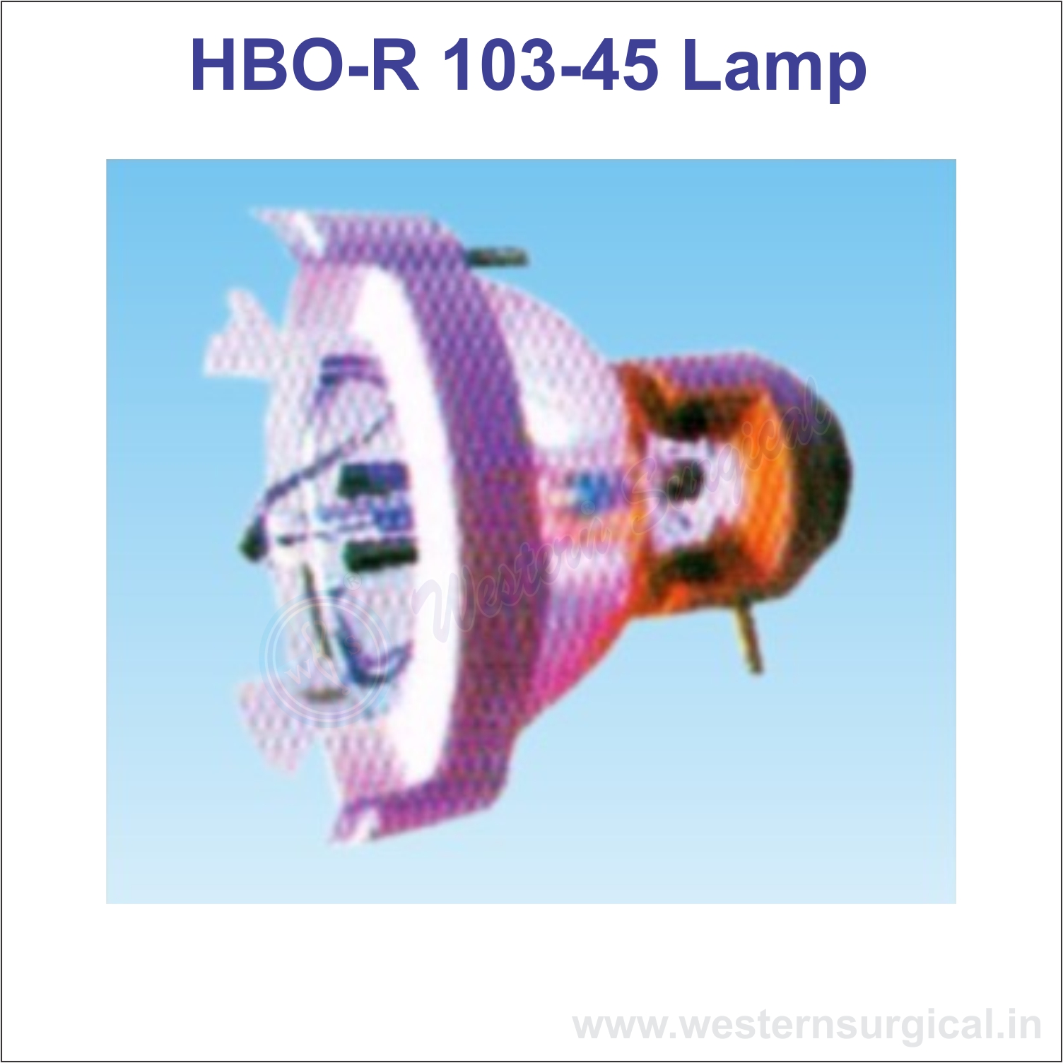 HBO-R 103-45 Lamp