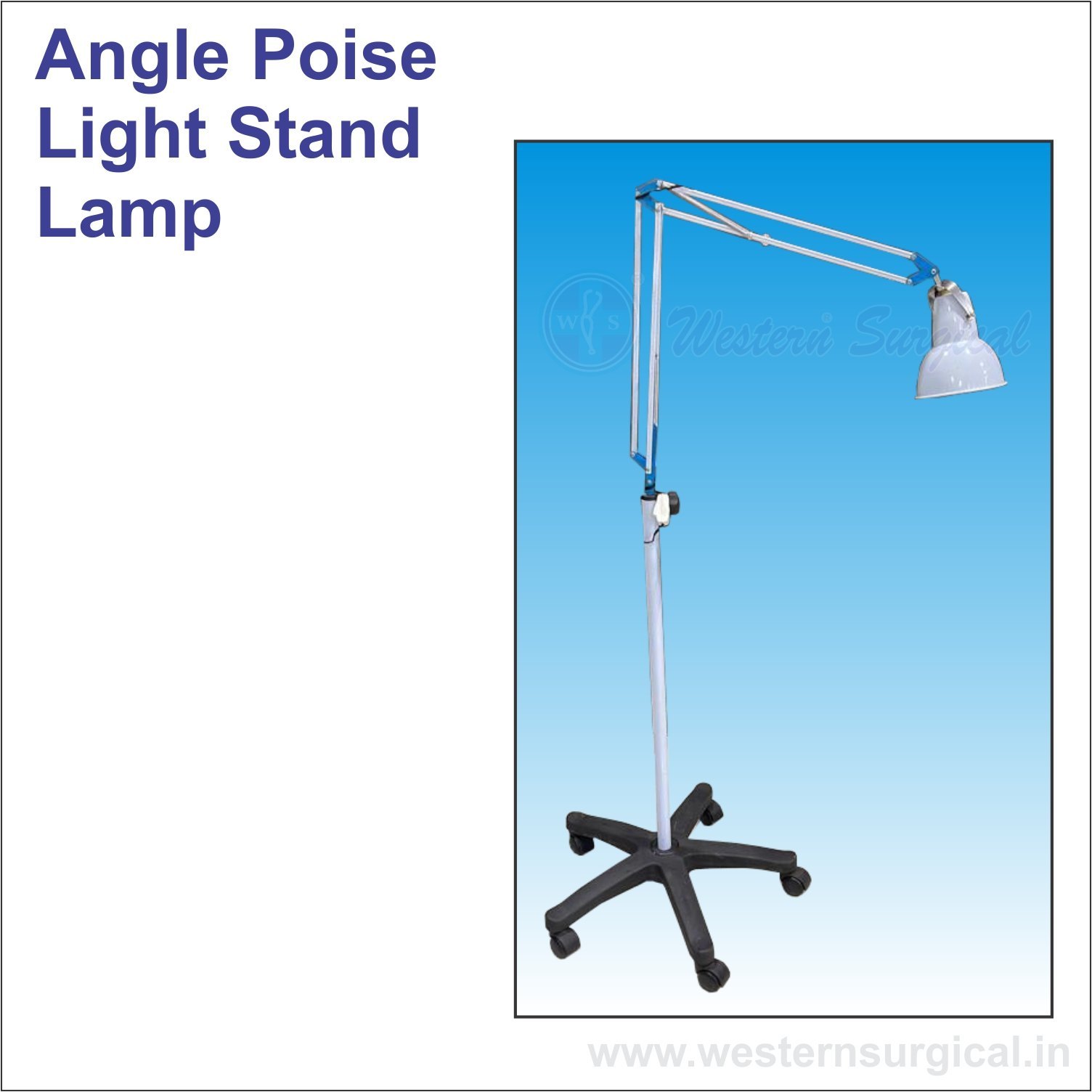 Angle Poise Light Stand Lamp