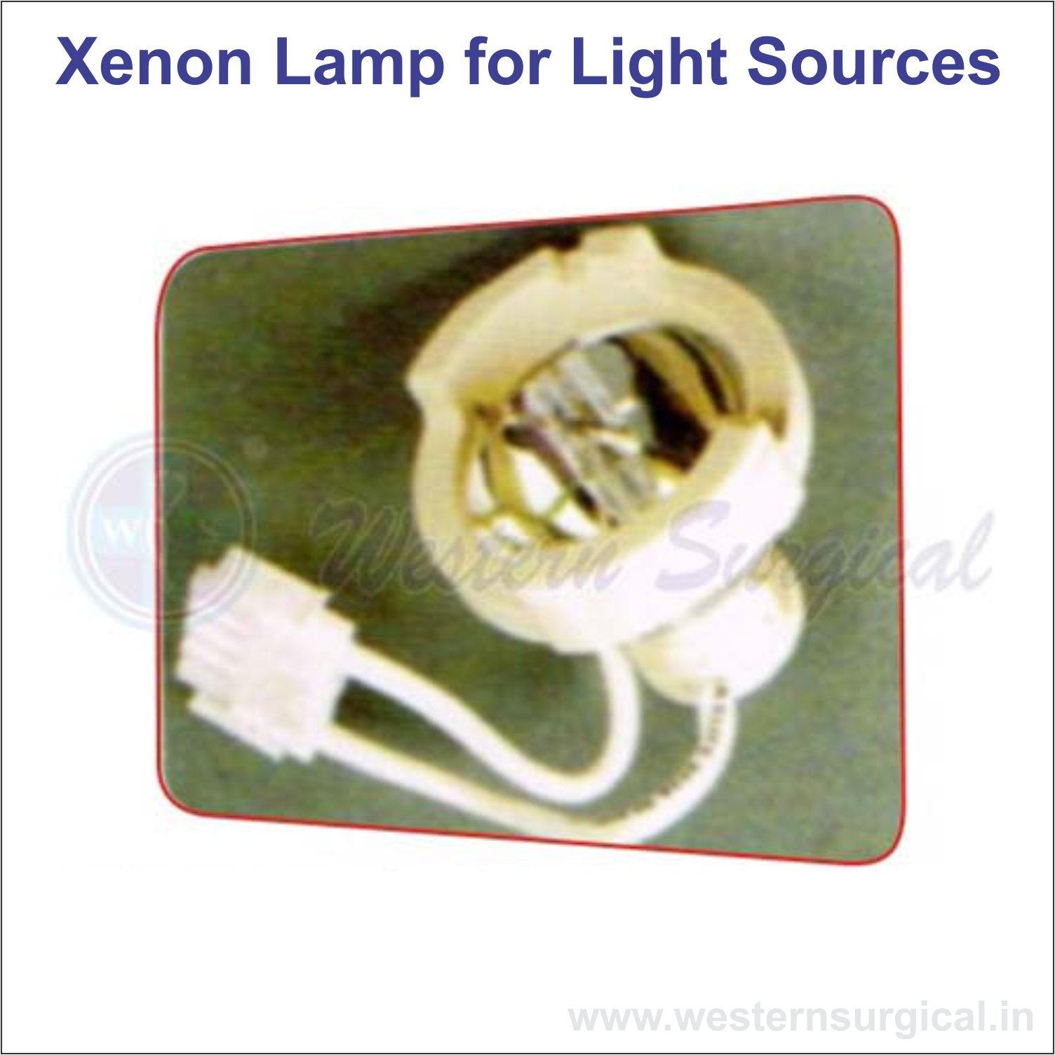 Xenon Lamp For Light Sources (P 21 A)