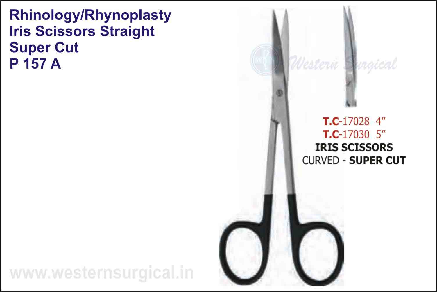 IRIS SCISSORS STRAIGHT& CURVED - SUPER CUT